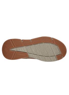 Zapatillas Skechers Bengao marrón para hombre