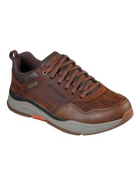 Zapatillas Skechers Bengao marrón para hombre