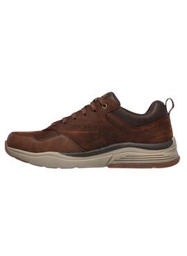 Zapatillas Skechers Bengao marrón para hombre