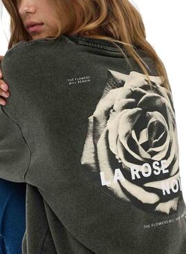 Sudadera Only Sinna negro para mujer