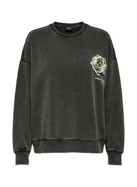Sudadera Only Sinna negro para mujer