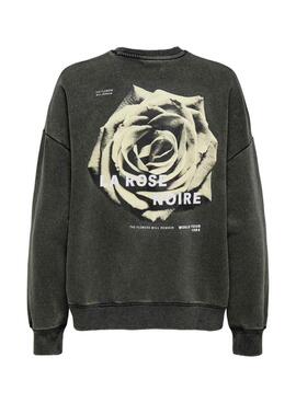 Sudadera Only Sinna negro para mujer