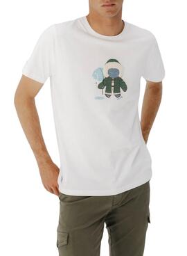 Camiseta El Pulpo Esquimal blanco para hombre