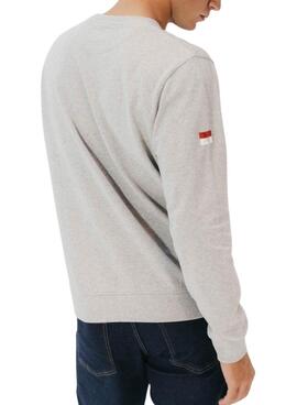 Sudadera El Pulpo gris vigoré para hombre