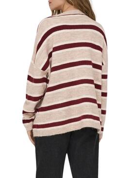 Jersey de punto Only Talio rayas para mujer