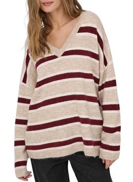 Jersey de punto Only Talio rayas para mujer