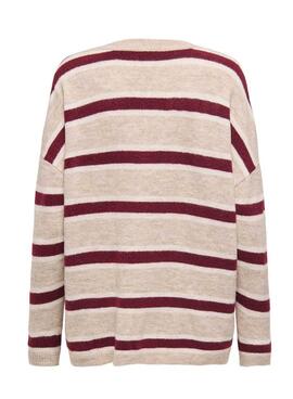 Jersey de punto Only Talio rayas para mujer