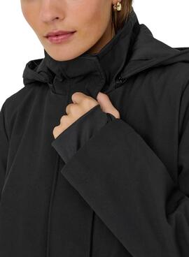 Parka Only Kara negro para mujer