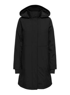 Parka Only Kara negro para mujer