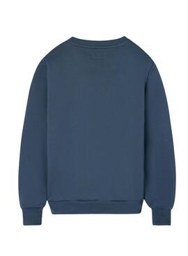 Sudadera Silbon Raqueta azul para niño