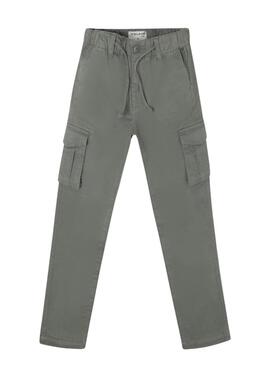 Pantalón Silbon cargo verde para niño