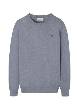 Jersey Silbon básico gris para hombre