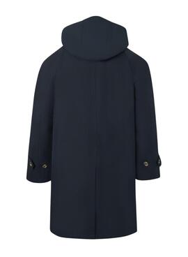 Gabardina Silbon azul marino para hombre