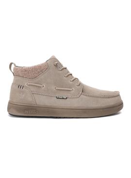 Botas Walkin Pitas Kent beige para hombre