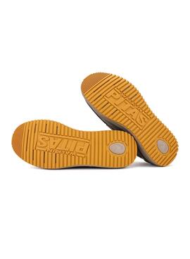 Zapatos náuticos Walkin Pitas Denver gris para hombre