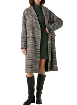 Abrigo Pepe Jeans Tasha gris para mujer