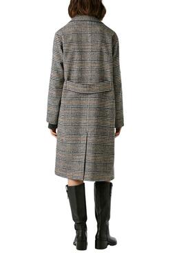 Abrigo Pepe Jeans Tasha gris para mujer