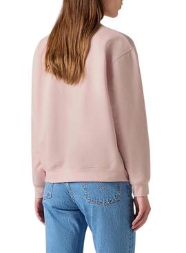 Sudadera Levis Everyday rosa para mujer
