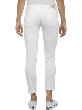 Pantalon Vaquero Tommy Jeans Sophie Blanco Mujer