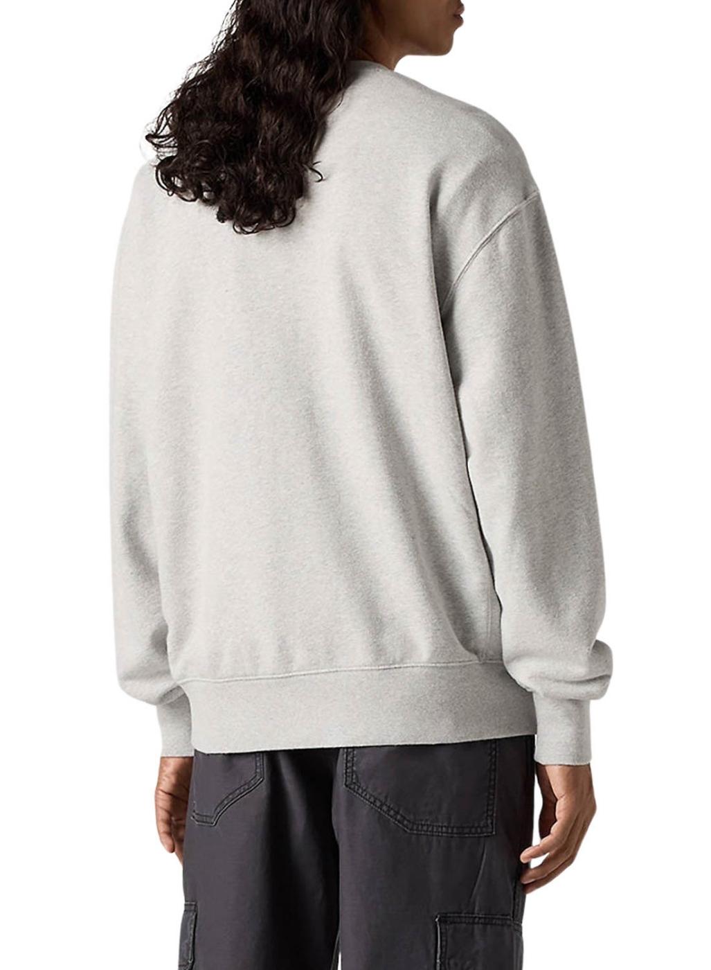 Sudadera Levis Premium graphic gris para hombre