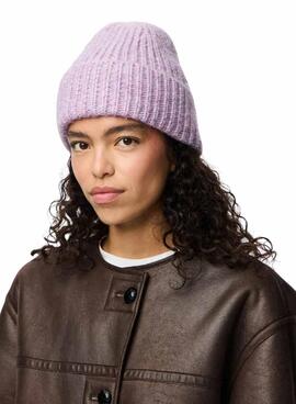 Gorro Pieces Milla rosa para mujer