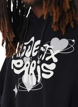 Sudadera Project x Paris Heart negro para hombre