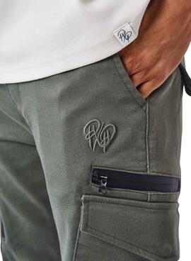 Pantalón cargo Project x Paris verde para hombre