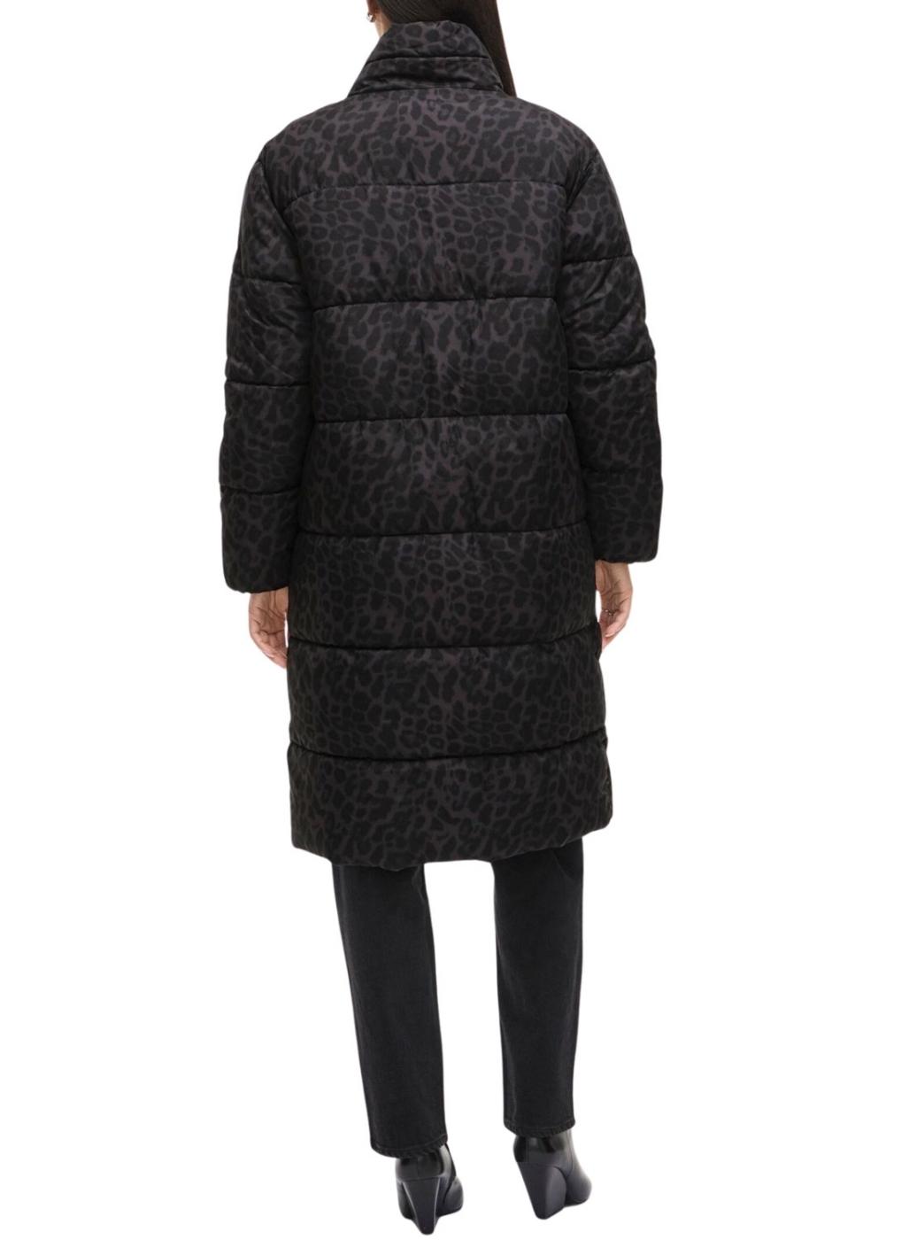 Abrigo acolchado Vila Vipuff animal print para mujer