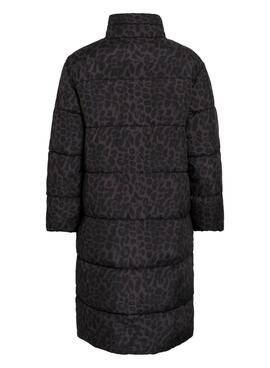 Abrigo acolchado Vila Vipuff animal print para mujer