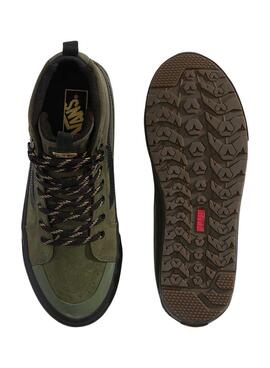 Zapatillas Vans Sk8-Hi Waterproof verde para hombre