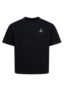 Camiseta Jordan Brooklyn Essentials negro para niña