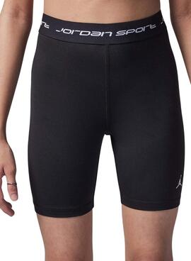Mallas Jordan Dri-FIT Sport negro para niña
