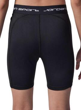 Mallas Jordan Dri-FIT Sport negro para niña