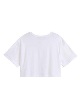 Camiseta Vans Script blanco para mujer