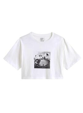 Camiseta Vans Rhythm blanco para mujer