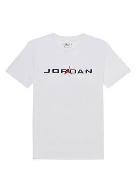 Camiseta Jordan Air Stretch blanco para niño