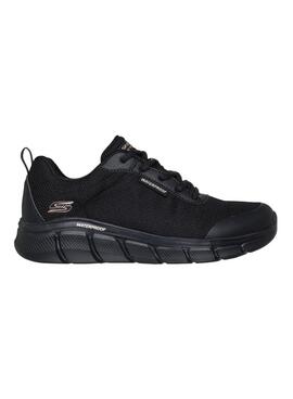 Zapatillas Skechers Bobs Flex Waterproof negro para mujer