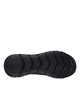 Zapatillas Skechers Bobs Flex Waterproof negro para mujer