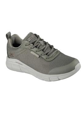 Zapatillas Skechers Bobs Flex Waterproof verde para mujer