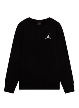 Sudadera Jordan Brooklyn Fleece negro para niño