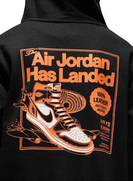 Sudadera Jordan Air Has Landed negro para niño