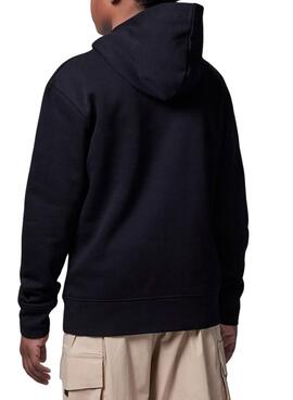 Sudadera Jordan Brooklyn Fleece negro para niño