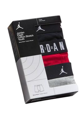 Pack 3 boxers Jodan Flight Cotton multicolor para niño