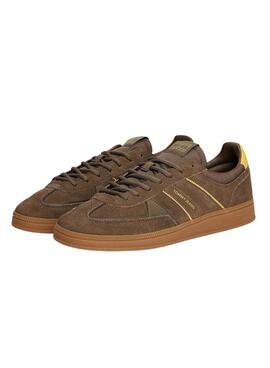 Zapatillas Tommy Jeans The Greenwich marrón para hombre
