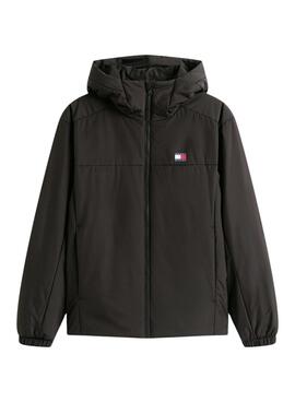 Anorak Tommy Jeans Poly negro para hombre