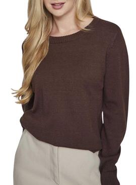 Jersey Vila Viril marrón para mujer