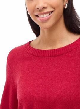 Jersey Vila Viril rojo para mujer
