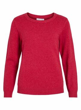 Jersey Vila Viril rojo para mujer