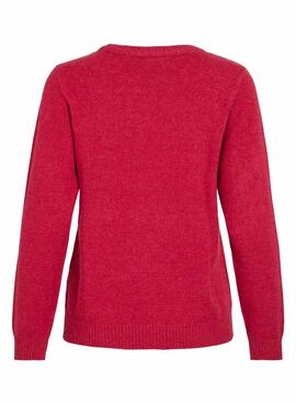 Jersey Vila Viril rojo para mujer