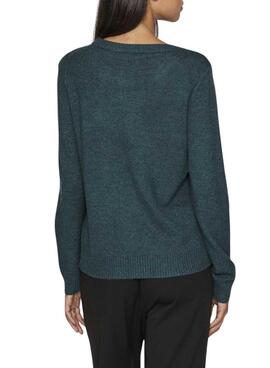 Jersey Vila Viril verde para mujer